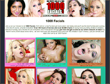 Tablet Screenshot of 1000facials.net